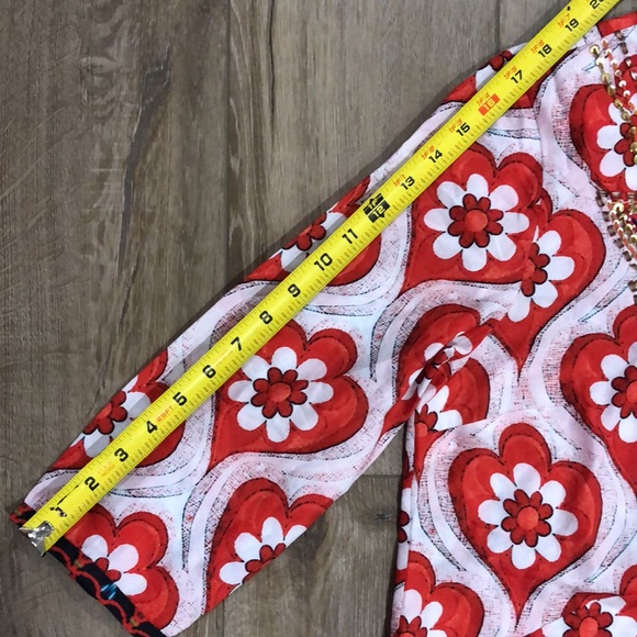 NWT! - SOFT SURROUNDINGS Hand Beaded Pocketed Tunic Dress - Picture 15 of 15